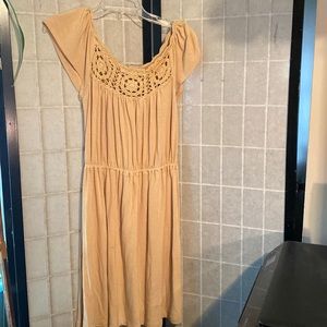 Tan dress